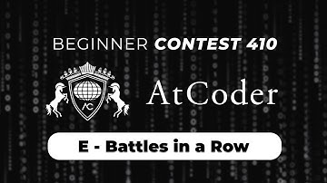 Atcoder Beginner Contest 410 E. Battles in a Row in C++