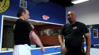 Four corner open hand blocking drill