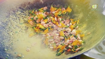 Bánh xèo bông  điên điển | Đặc sản miền sông nước