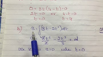 TKMaths Add Maths Kinematics Ex  22.1 Q18