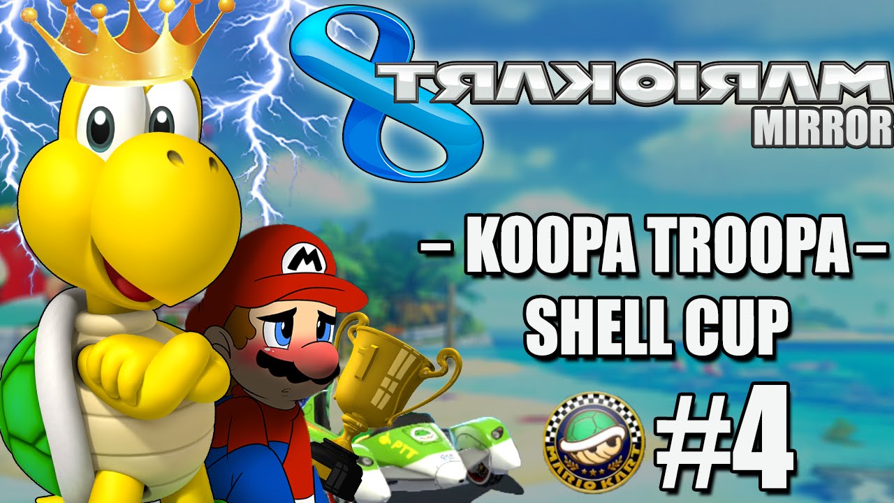 Mario Kart 8: MIRROR #4 / Jogando com Koopa Troopa / Mostrando quem manda!! [WiiU]