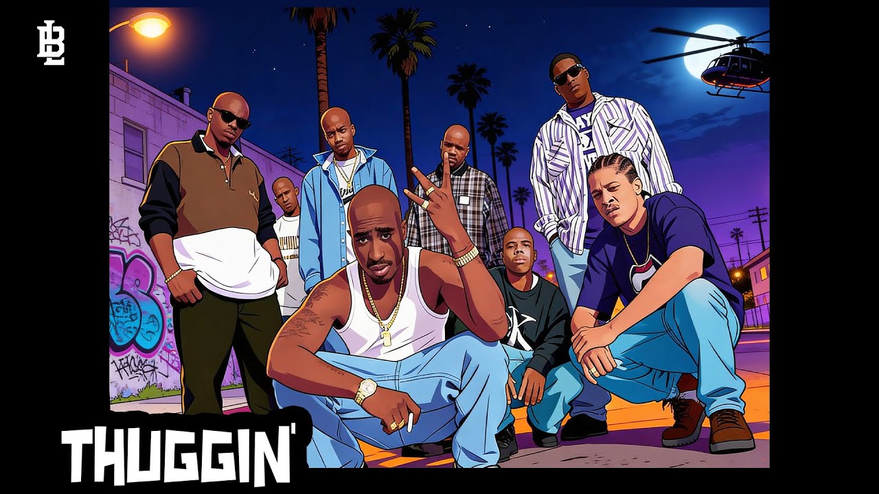 [FREE] 2pac x Outlawz Type Beat | Deathrow Records Vibes | Hard West Coast G-Funk 2026 - Thuggin'