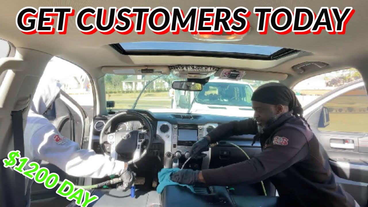 Mobile Detail Business-How To Get Customers