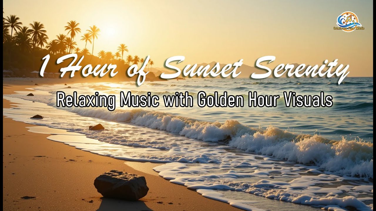 1 Hour of Sunset Serenity | Relaxing Music with Golden Hour Visuals