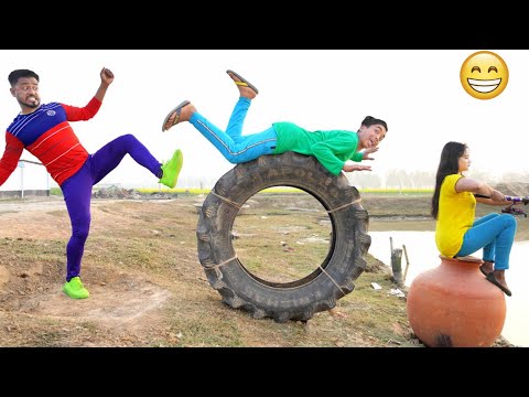 Very Special Trending Funny Comedy Video 2025😂 Amazing Comedy Video 2025 Epi 353 By Bindas Fun LTD