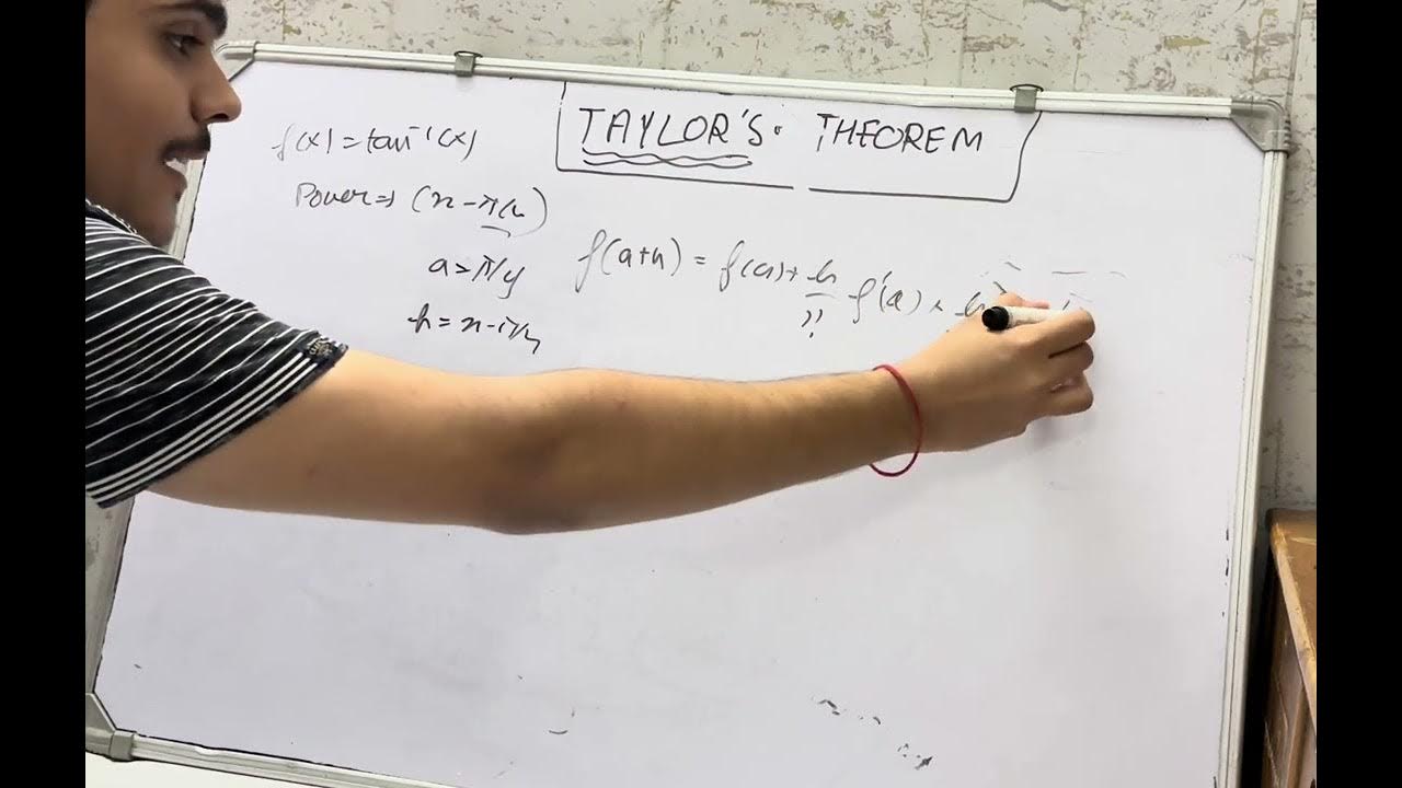 Taylor Theorem for one Variable . Explanations with Examples+ Notes 👇 ...