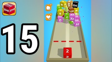 Chain Cube: 2048 3D - Gameplay Walkthrough Part 15 (Android, iOS)