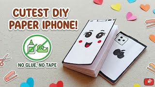 Origami Iphone Notebook Craft L Diy Phone Notebook L Cute Iphone Diary Craft L Easy Phone Notebook L