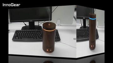 How InnoGear Real Wood Essential Oil Diffuser Works in Office | New Arrival!