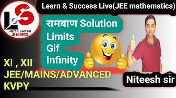 IIT-JEE🚀जबरदस्त Method🔥अब GIF से डर नहीं लगेगा /Check you concept in LIMIT🔥crack JEE 2023/only 30sec