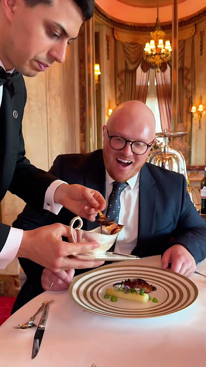 Dinning at the UK’s best restaurant 🌟 🌟 #ritz #london #foodie #food #michelin #foodreview