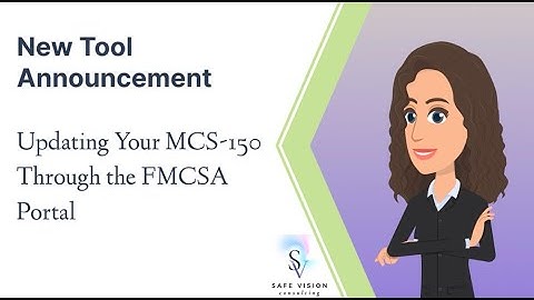 Updating Your MCS-150 Through the FMCSA Portal 🚛📋