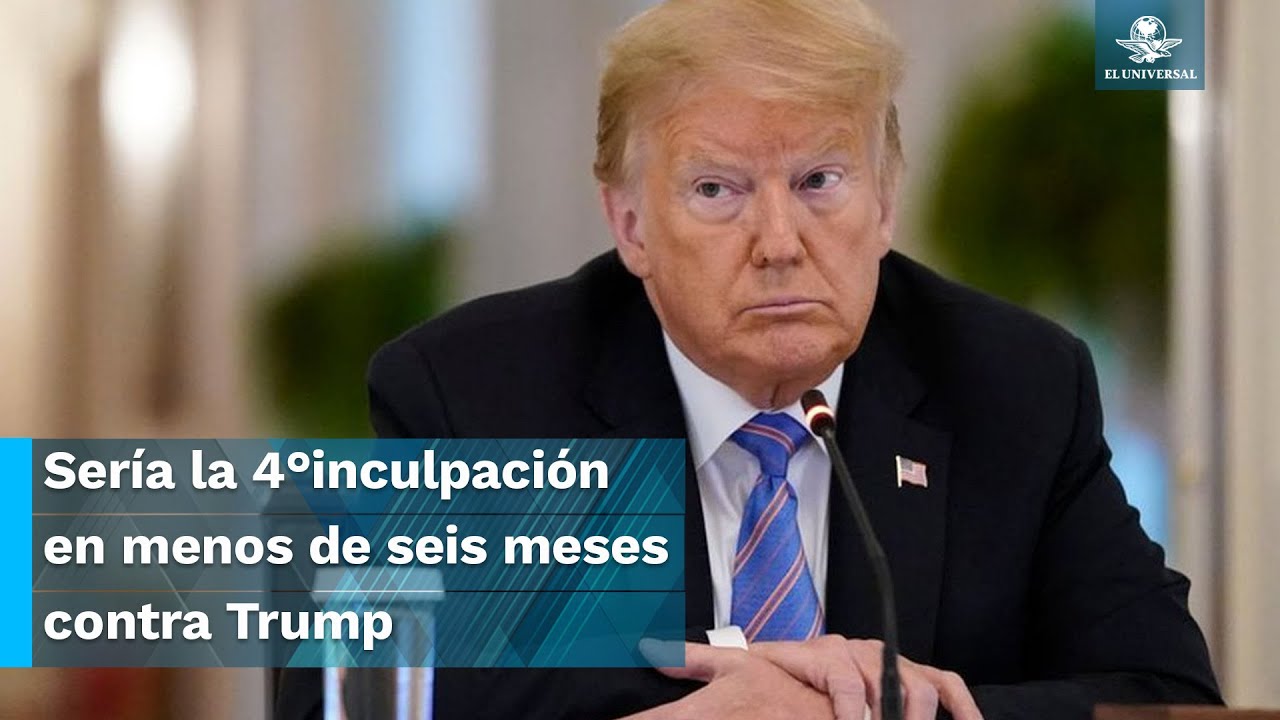 Imputan a Donald Trump en Georgia por intento de revertir las elecciones en 2020