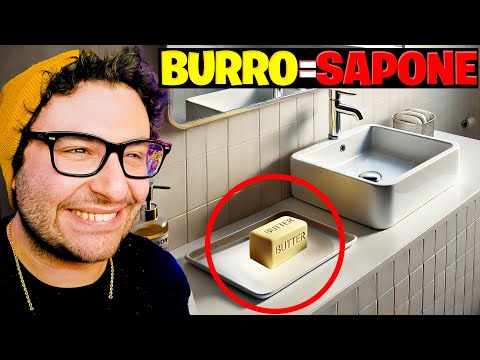 I SWAPPED HIS SOAP FOR BUTTER. I MADE A MESS.