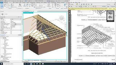 Revit Exercise (Day 175) - Roof Truss Structure Exercise