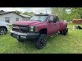 My 2011 chevy 3500 was a sema truck in 2017 and its for sale at copart