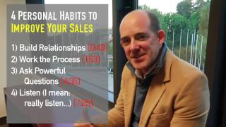 How to Improve your Sales Process (4 Personal Habits to Develop)