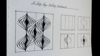 A-FOG BY KATHY REDMOND || Zentangle