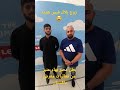 بطل مصر بهاء عنبر من فعاليات معرض باكستان زوج بلاك فيس هديه