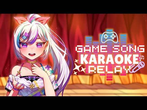 Game Song Karaoke Relay | GACHA SONGS FTW | Mino Mieko Ch.