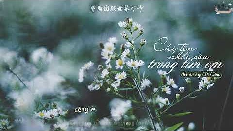 【Vietsub 】Cái tên khắc sâu trong tim em - Dĩ Đông |「刻在我心底的名字 - 以冬」