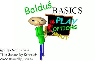 Baldus Basics (Baldi V1.4.3 Mod)
