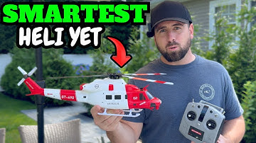 This RC Helicopter Has LIDAR and GPS?! Goosky E2 Test