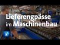 Deutscher Maschinenbaugipfel: Lieferengpässe trotz guter Auftragslage
