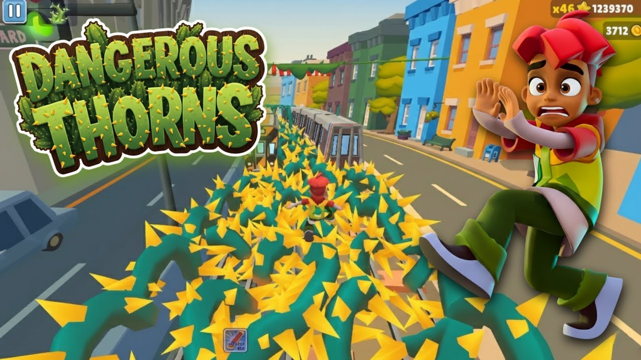 🌵🪴 Subway Surfers Floor Is Cactus [ Dangerous Thorns ] : World Tour Washington DC 2025! 📬🌆