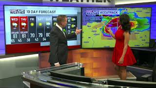 Tracking another round of strong to severe storms Wednesday