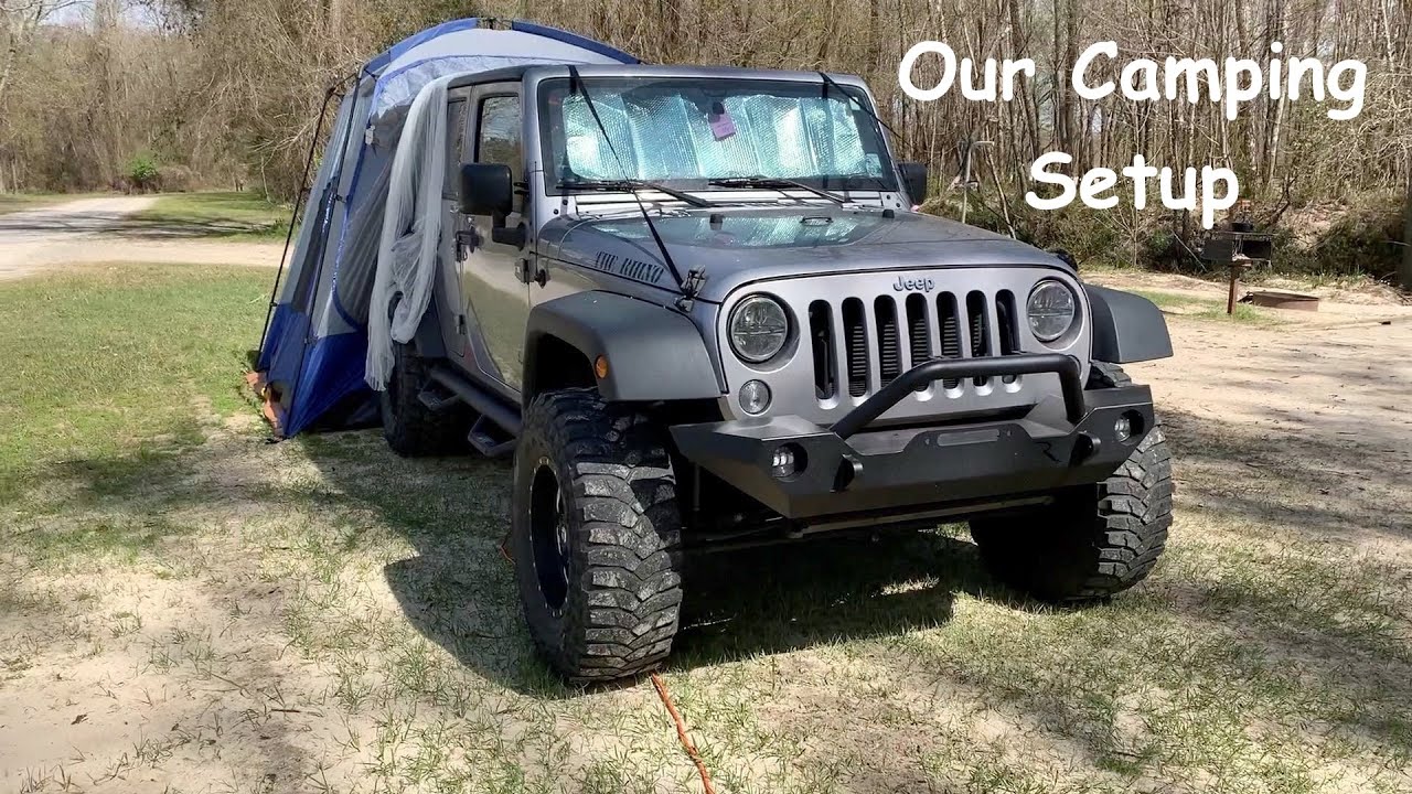 Our Jeep Camping Setup YouTube