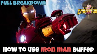 How to use Iron man buffed |Full breakdown| - Marvel Contest of Champions