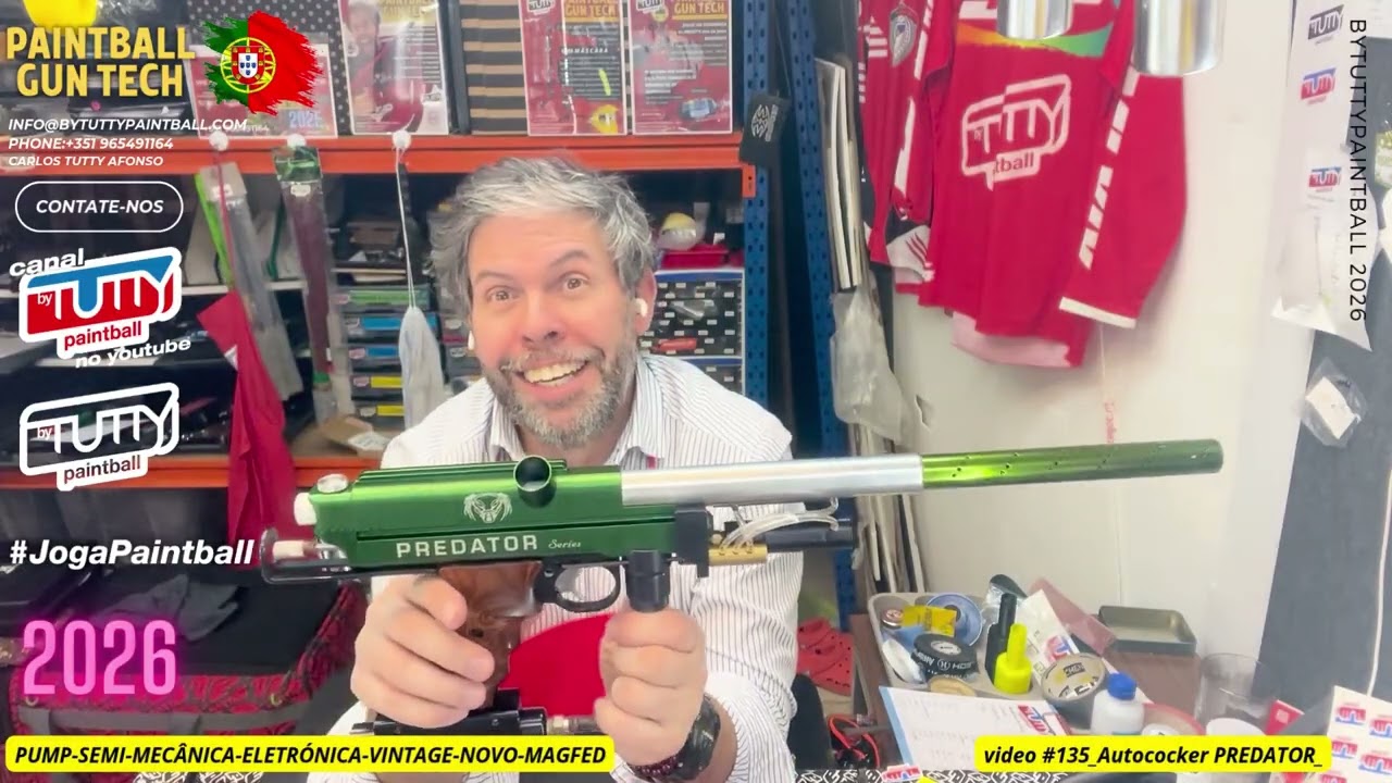 video #135 Autococker PREDATOR vintage #bytuttypaintball