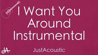 Video thumbnail of "I Want You Around - Snoh Aalegra (Acoustic Instrumental)"