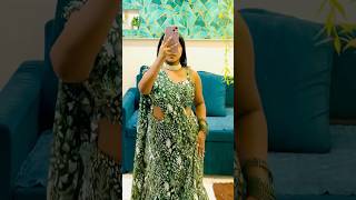 Green ready to wear saree💚💥comment for link🔗#ytshorts#myntra#ootd#viral#like#explore#shorts