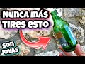 NUNCA MÁS LAS TIRES! Botellas de Vidrio Usadas Son JOYAS en tus PLANTAS y Huerto Urbano Casero