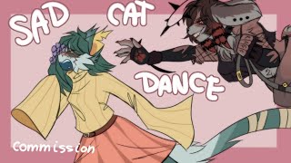 Sad cat dance ||animation meme|| [commission but most are my OCs] FlipaClip @thatsheii