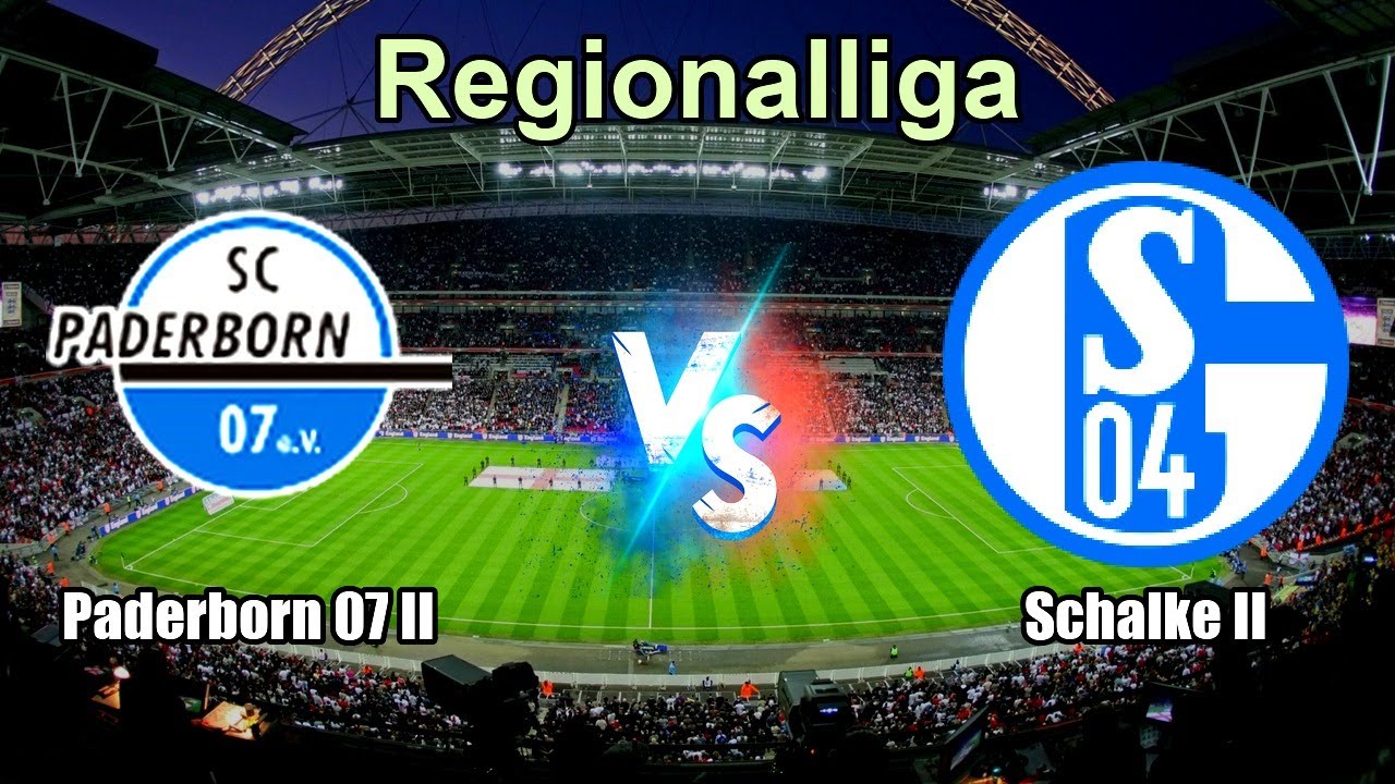 Paderborn 07 II vs Schalke II Live Score German Regionalliga