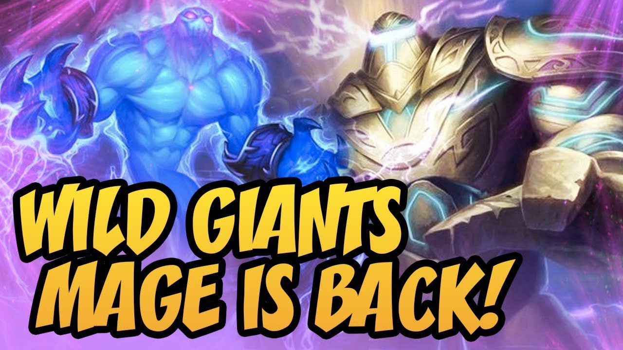 Wild Giants Mage Is Back! | Rise Of Shadows | Hearthstone