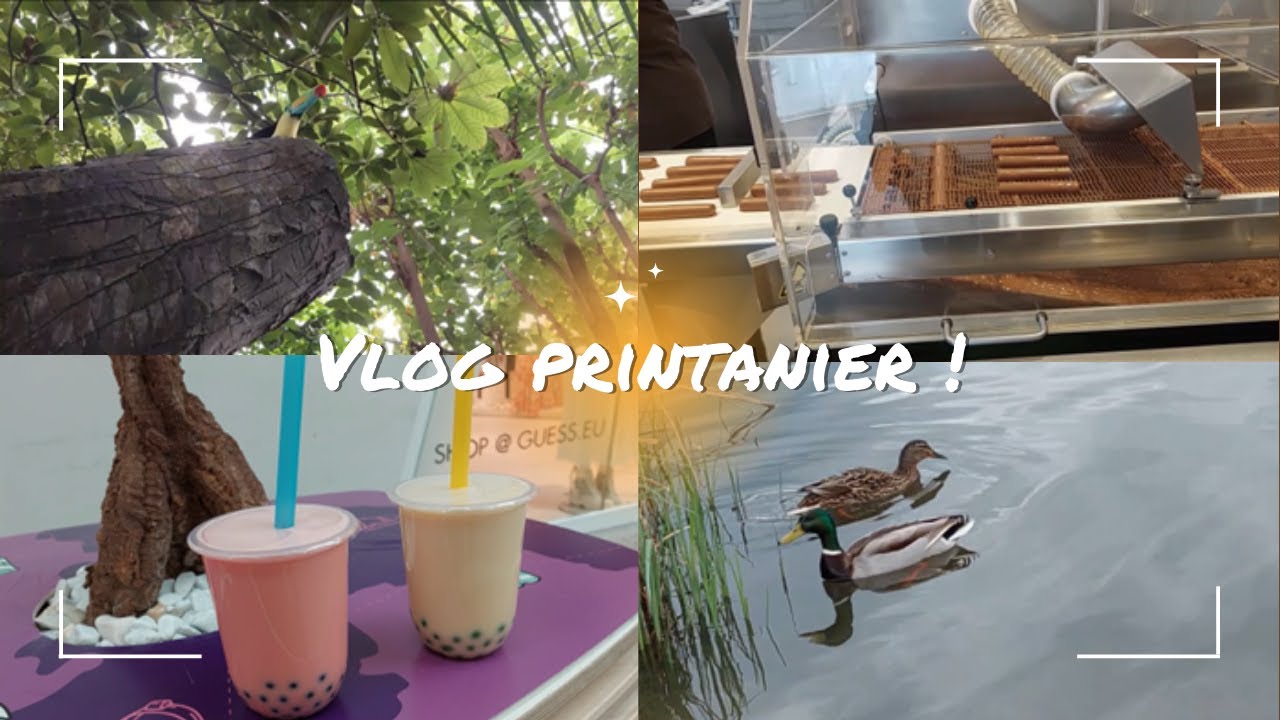 🌷 Vlog printanier 📚 parc aquatique, papilorama, chocolaterie, ... 🌷