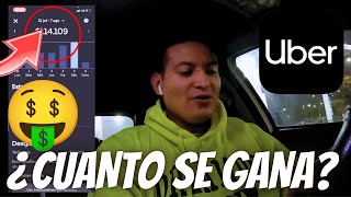 10 HORAS trabajando CON UBER   CUANTO GANE?