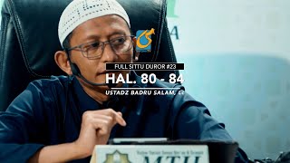 [FULL] Hal 80 - 84 - Sittu Duror 23 - Ust Badru Salam, Lc
