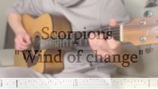 Wind Of Change – Scorpions - Fingerstyle guitar cover + TAB