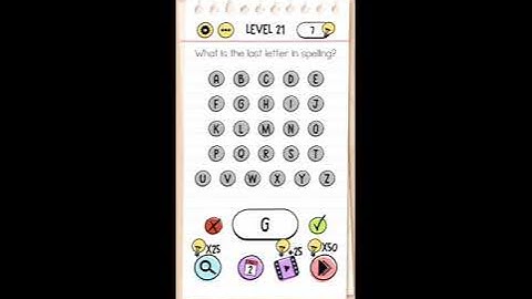 Brain test level 21-30 answers walkthrough