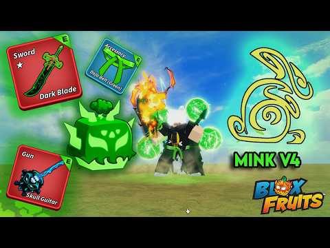Bounty hunting with Full GREEN 🟢 Build (green lightning) - Blox fruits