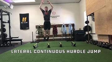 Lateral Continuous Hurdle Jump