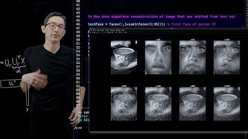 SVD: Eigenfaces 3 [Matlab]