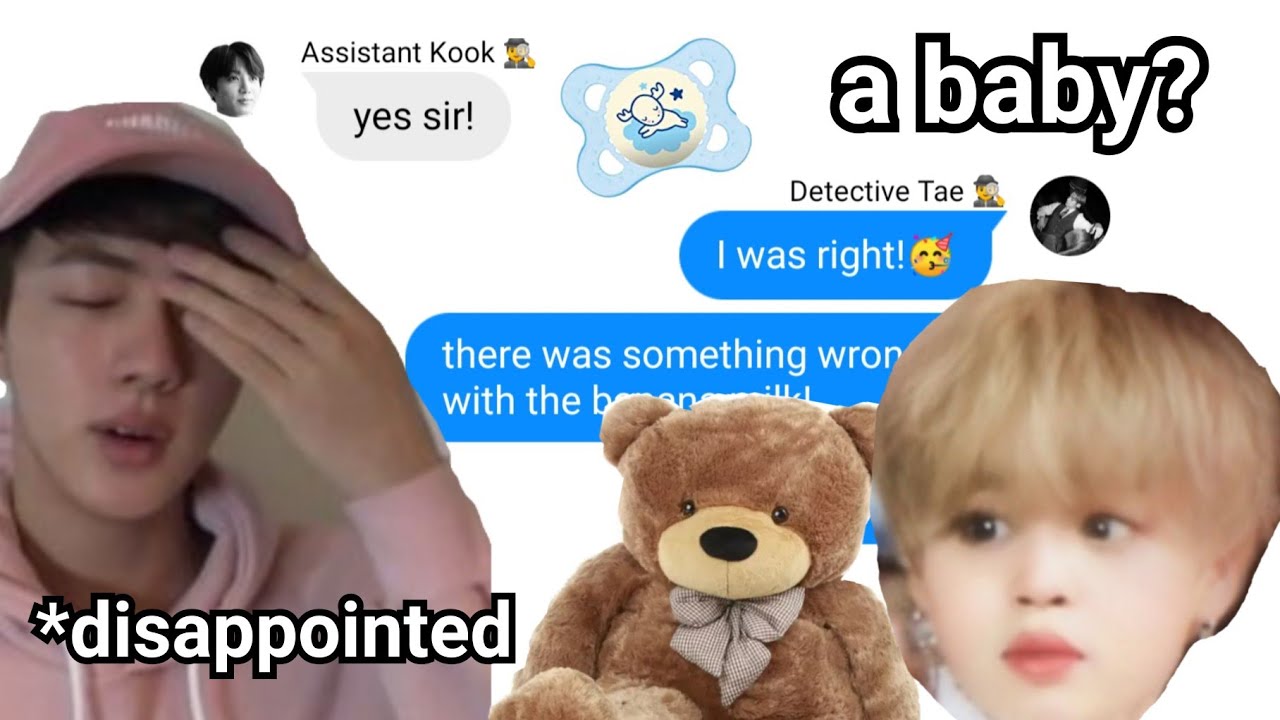 Bts texts | Jimin turned into a baby?