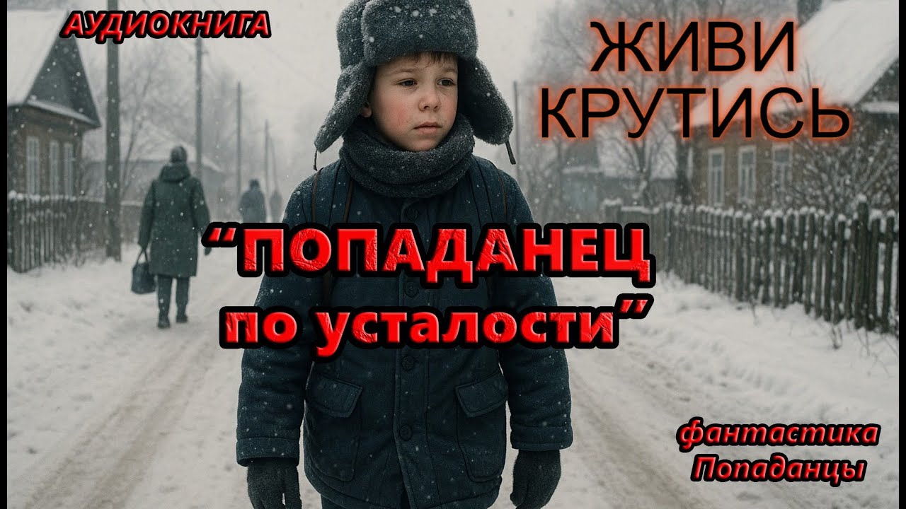 Аудиокнига🎧: Живи Крутись : Попаданцы - Фантастика