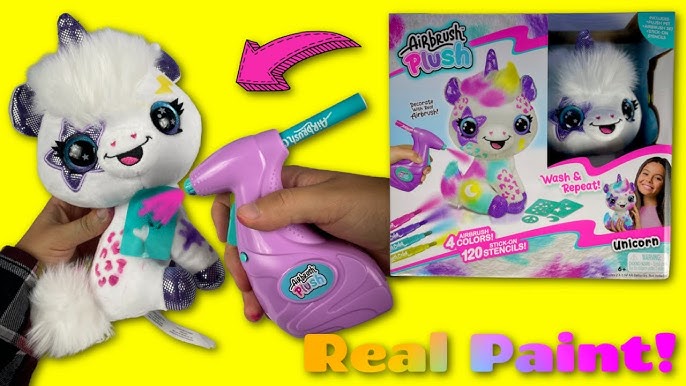 Canal Toys Airbrush Plush Unicorn 